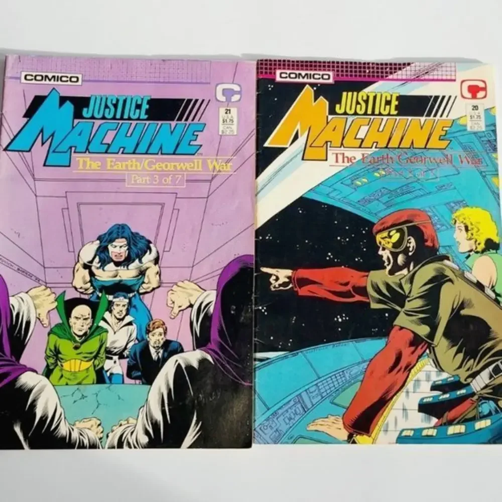 Comico‎ Justice Machine Comics